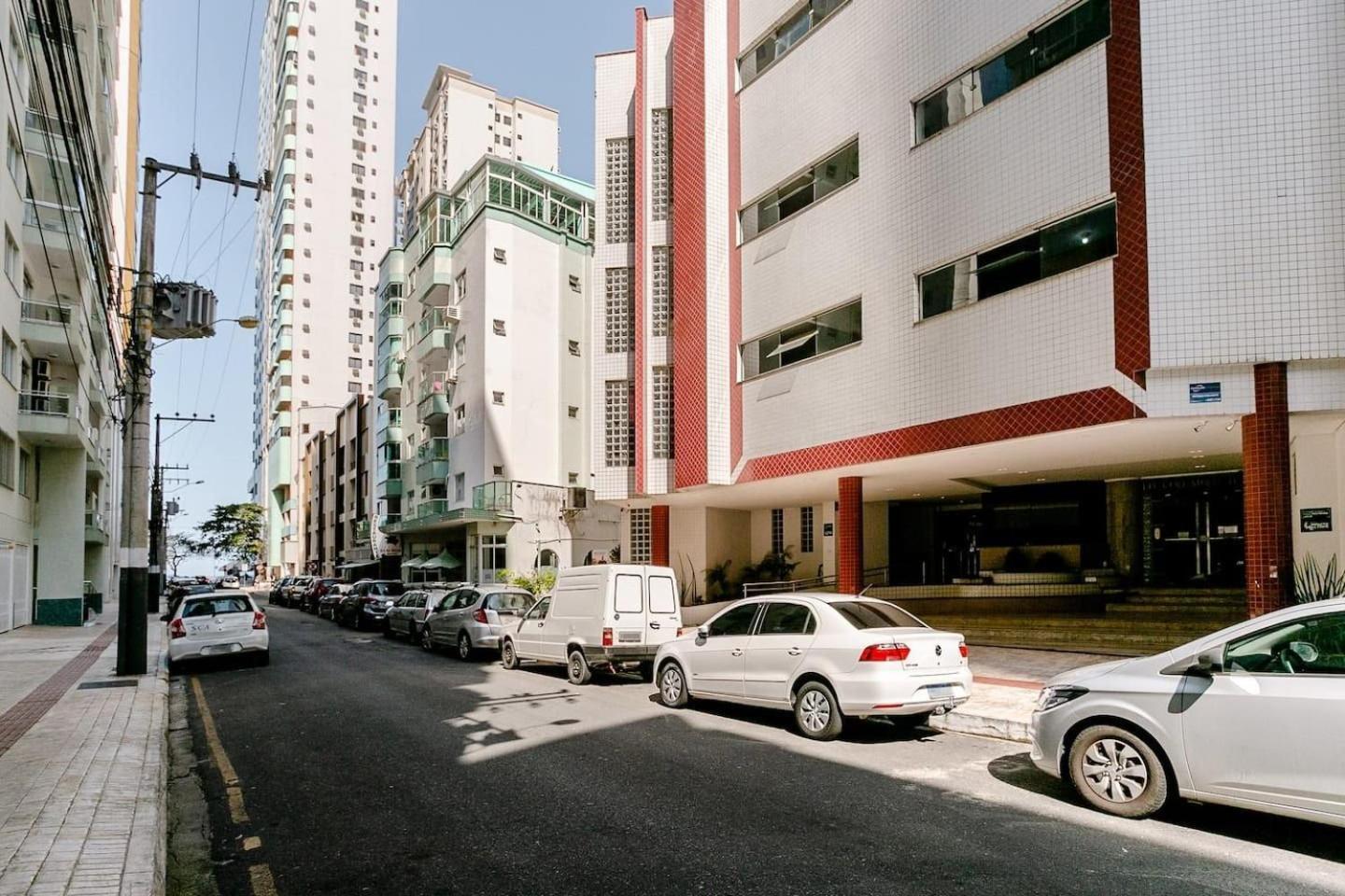 Ct01- Vista Mar| Telas Protecao| Churrasq, Garagem Balneário Camboriú Exterior foto